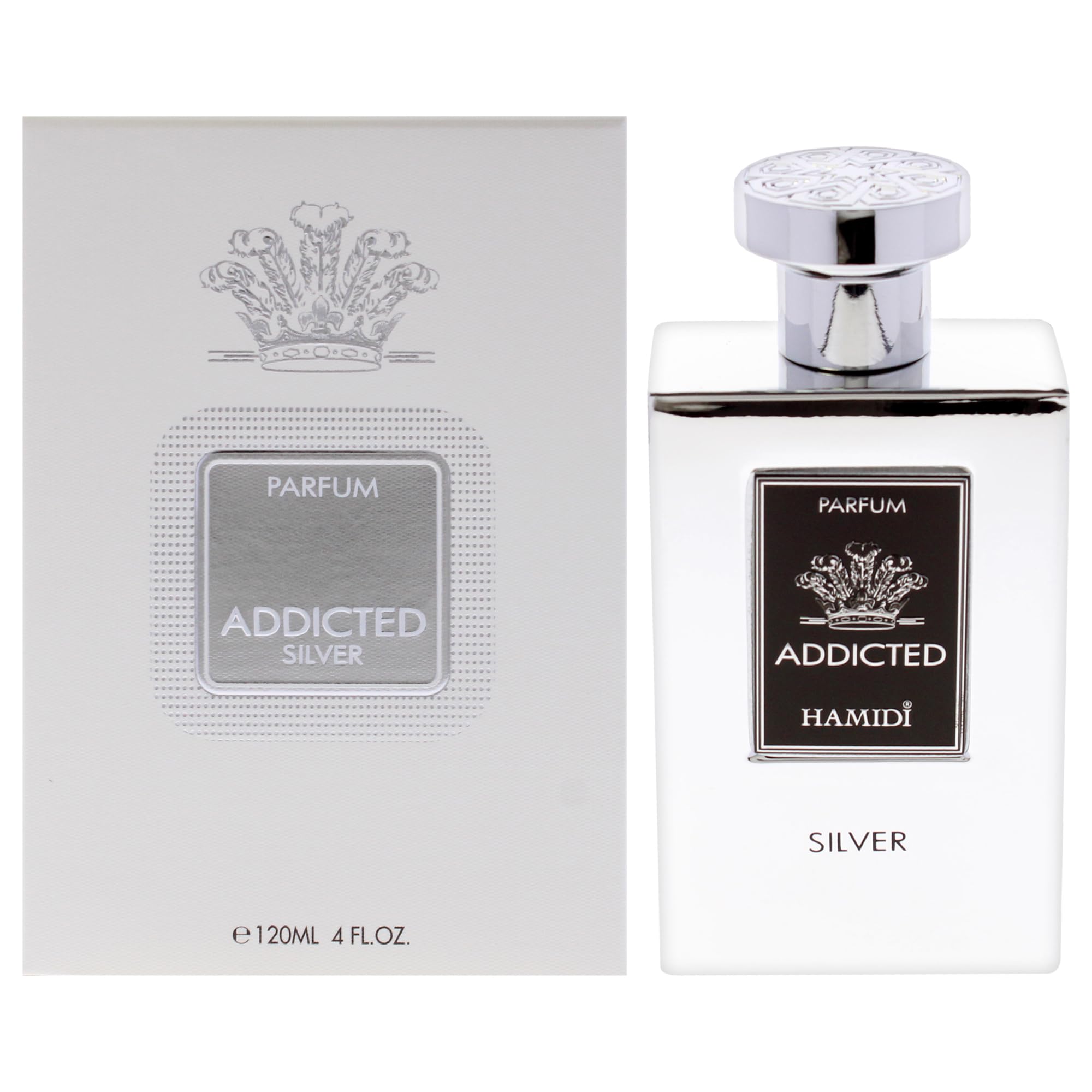 Hamidi Addicted Silver Eau de Parfum 100ml Spray