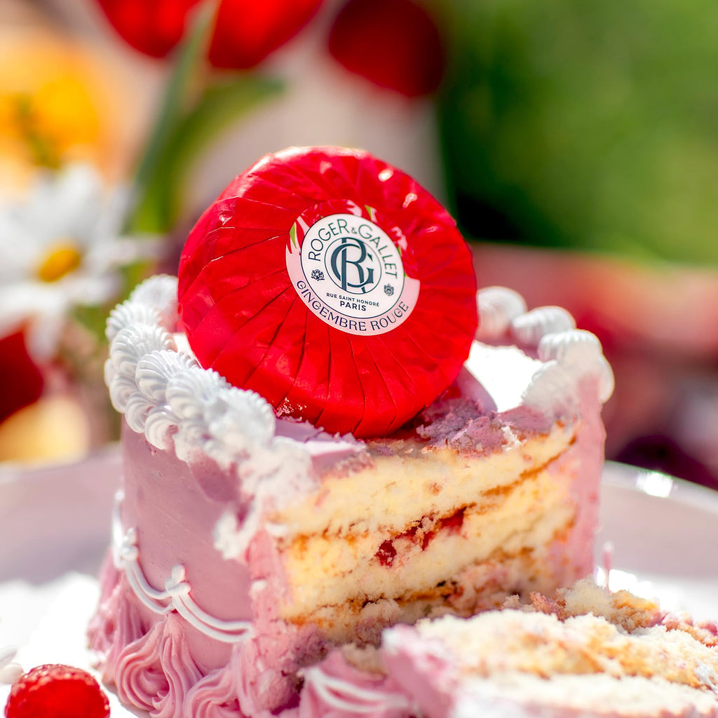 Roger & Gallet Gingembre Rouge Soap 3 x 100g