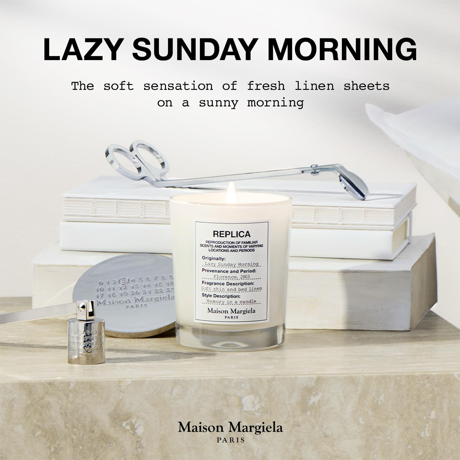 Maison Margiela Lazy Sunday Morning Scented Candle 165g
