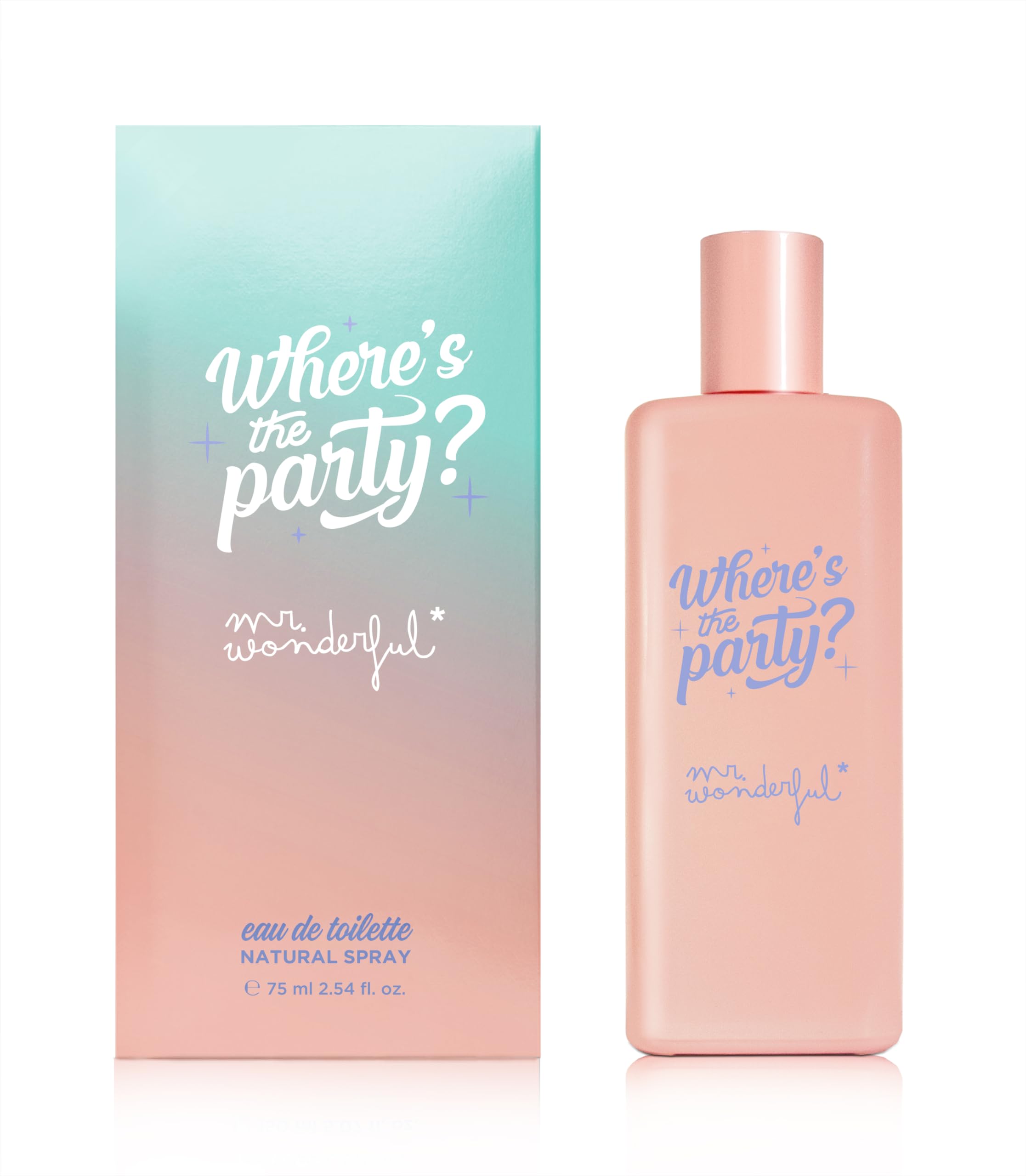 Mr. Wonderful Where's The Party? Eau de Toilette 75ml Spray