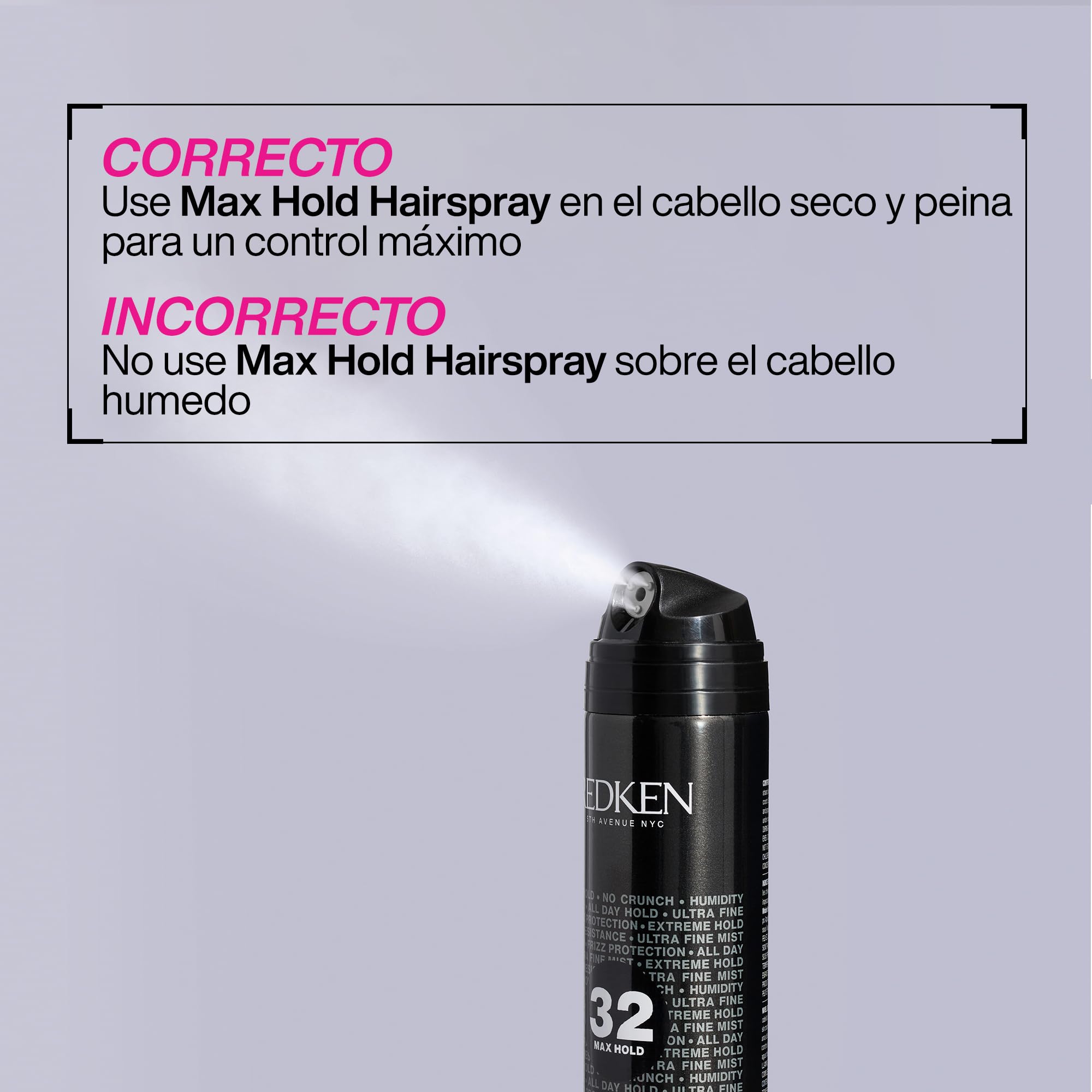 Redken Max Hold Hair Spray 300ml - 32 Max Hold