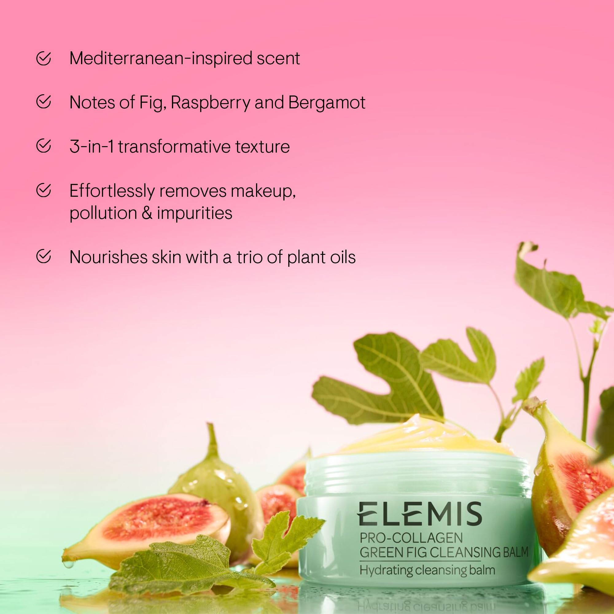 Elemis Pro-Collagen Green Fig Cleansing Balm 100g