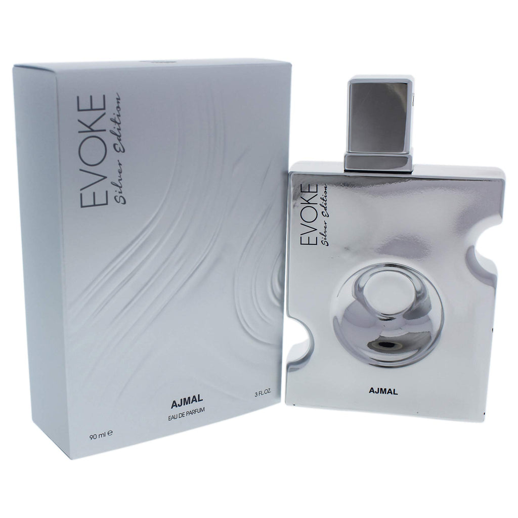 Ajmal Evoke Silver Edition Eau De Parfum 90ml Spray