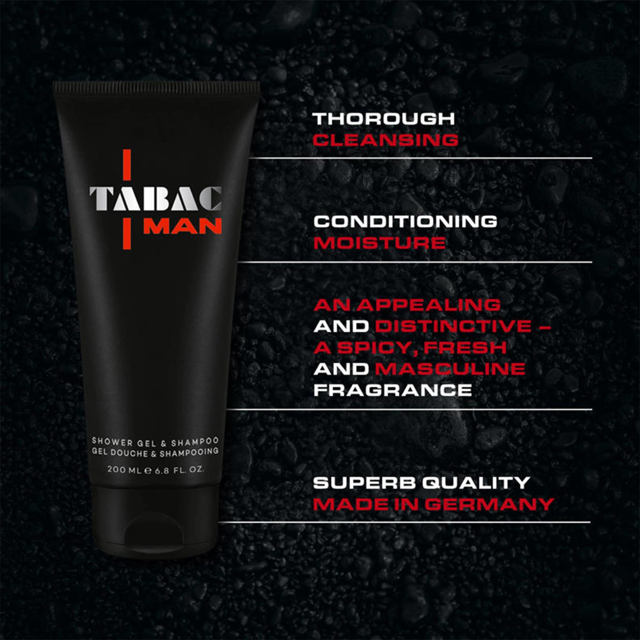 Tabac Man Shower Gel & Shampoo 200ml
