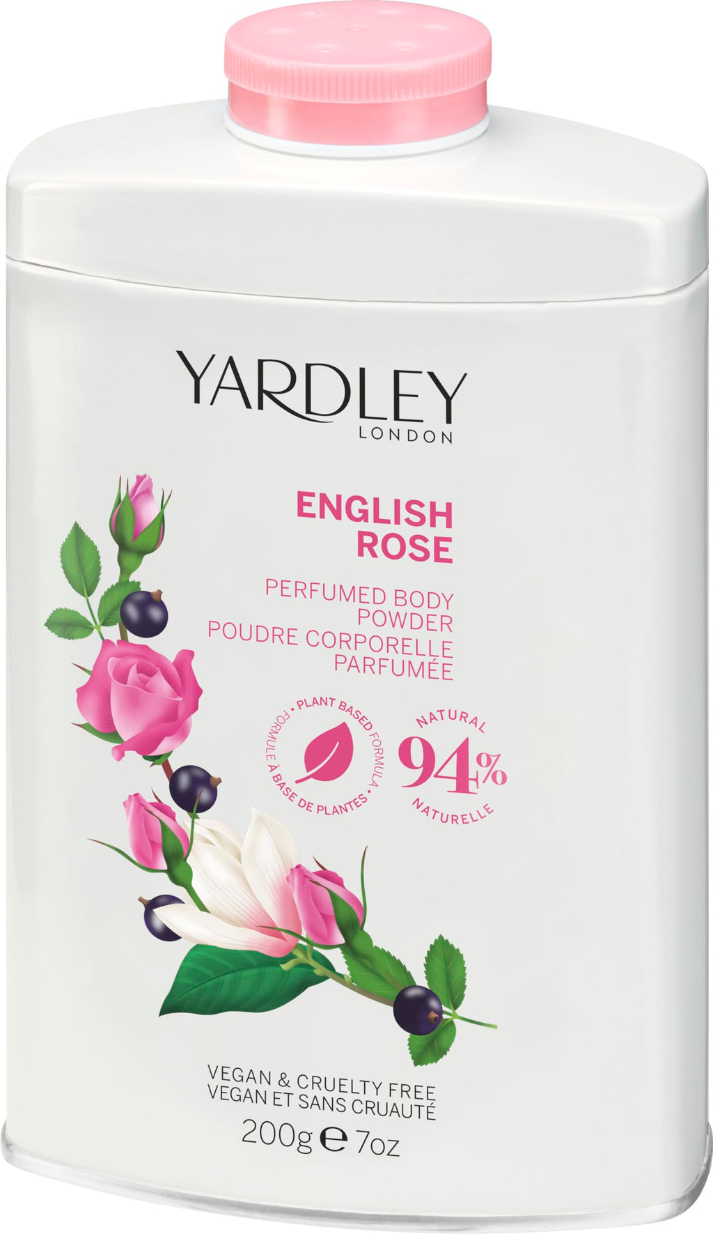 Yardley Perfumed Powder English Rose