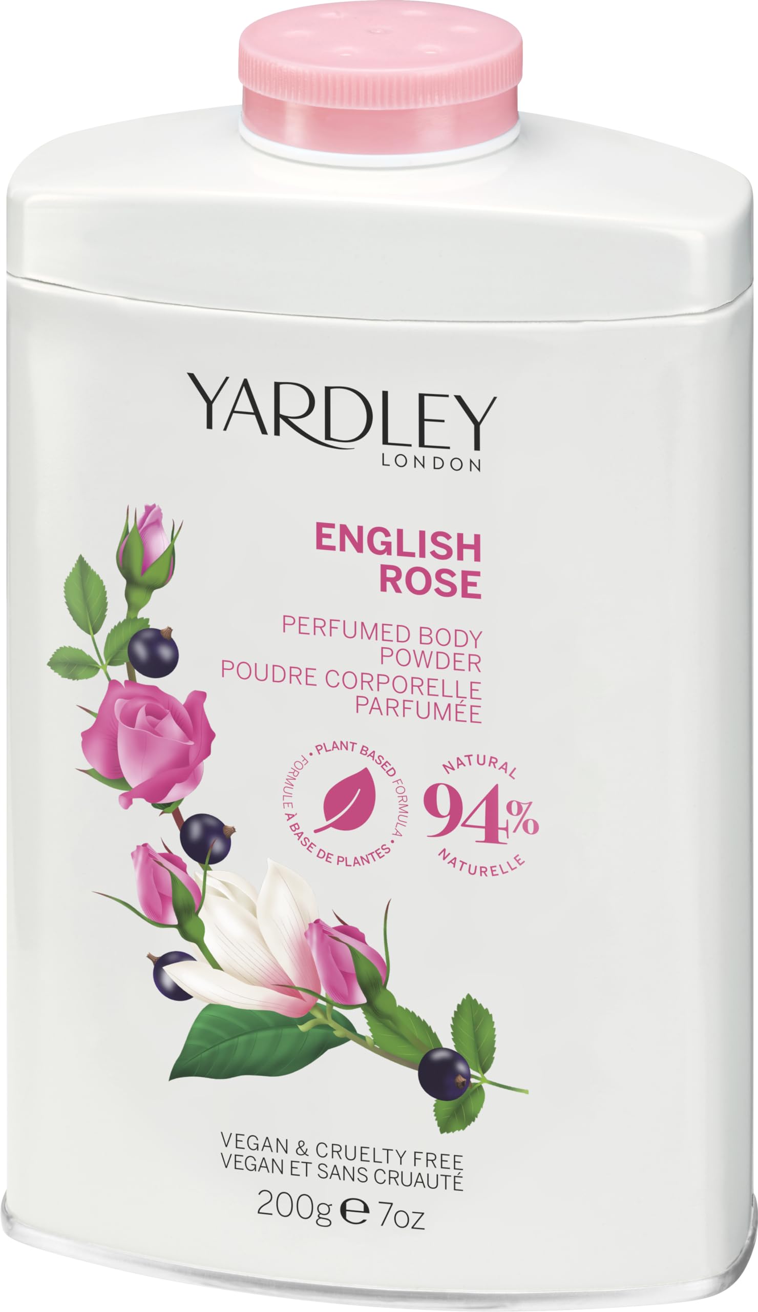 Yardley Perfumed Powder English Rose