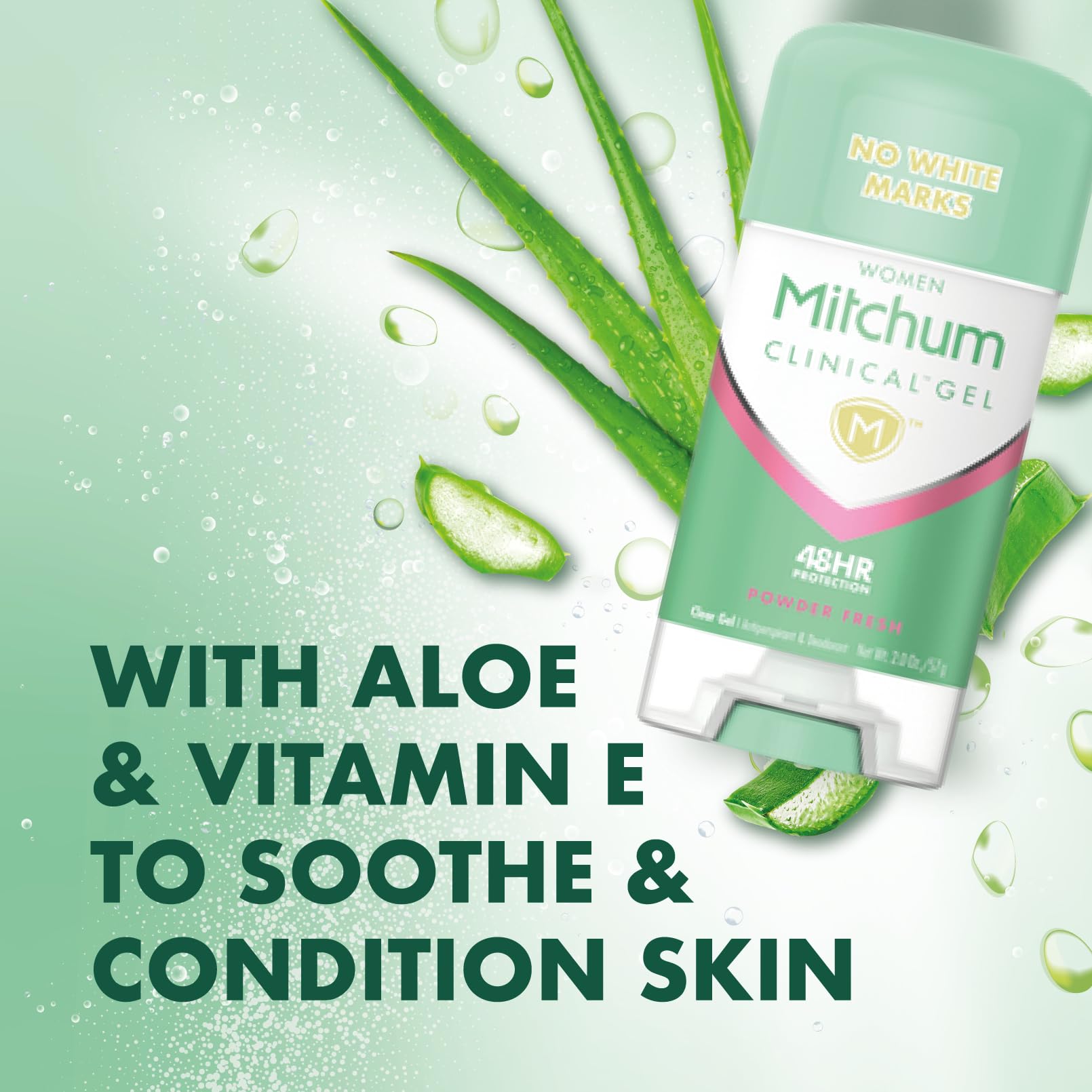 Mitchum Powder Fresh Deodorant Stick 41g - Antiperspirant Deodorant at MyBeautyBoutique by Mitchum