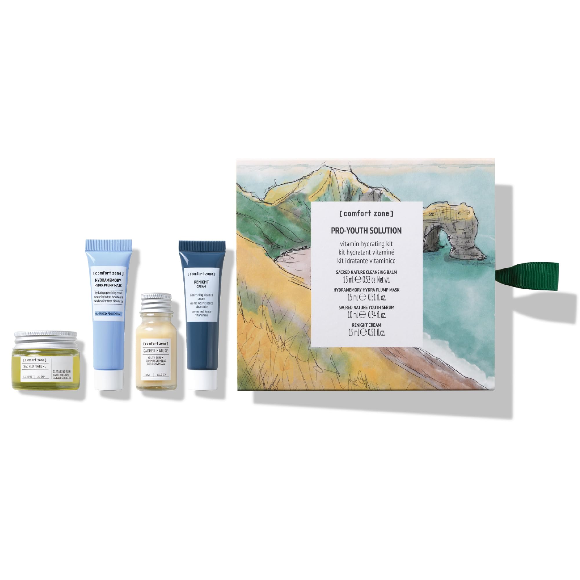 Comfort Zone Pro-Youth Solutino Kit Gift Set 4 Pieces