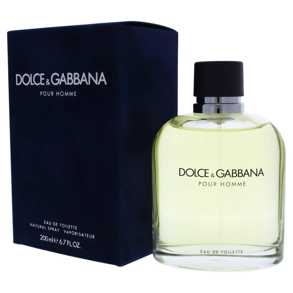 Dolce  Gabbana Pour Homme Eau de Toilette 200ml - Eau De Toilette at MyBeautyBoutique by Dolce Gabbana