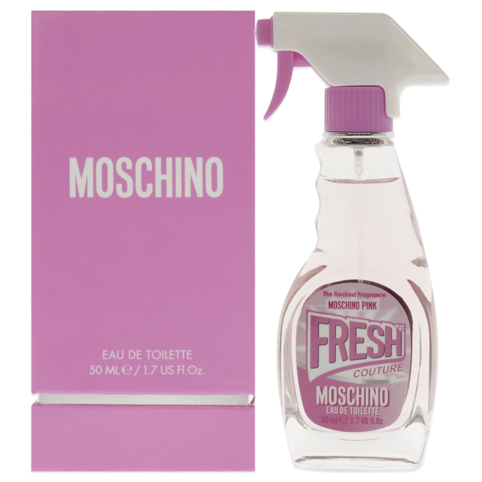 Moschino Fresh Couture Pink Eau de Toilette 50ml Spray - Fragrance at MyBeautyBoutique by Moschino