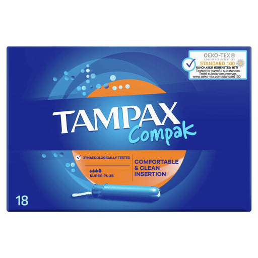 Tampax Compak Super Plus Applicator Tampons