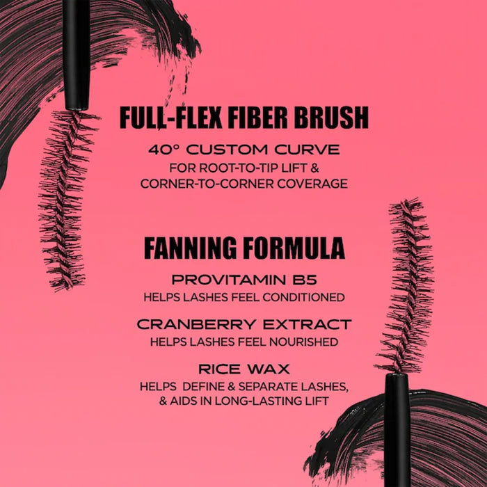 Benefit Fan Fest Fanning & Volumizing Mascara 8.5g - Hyper Black