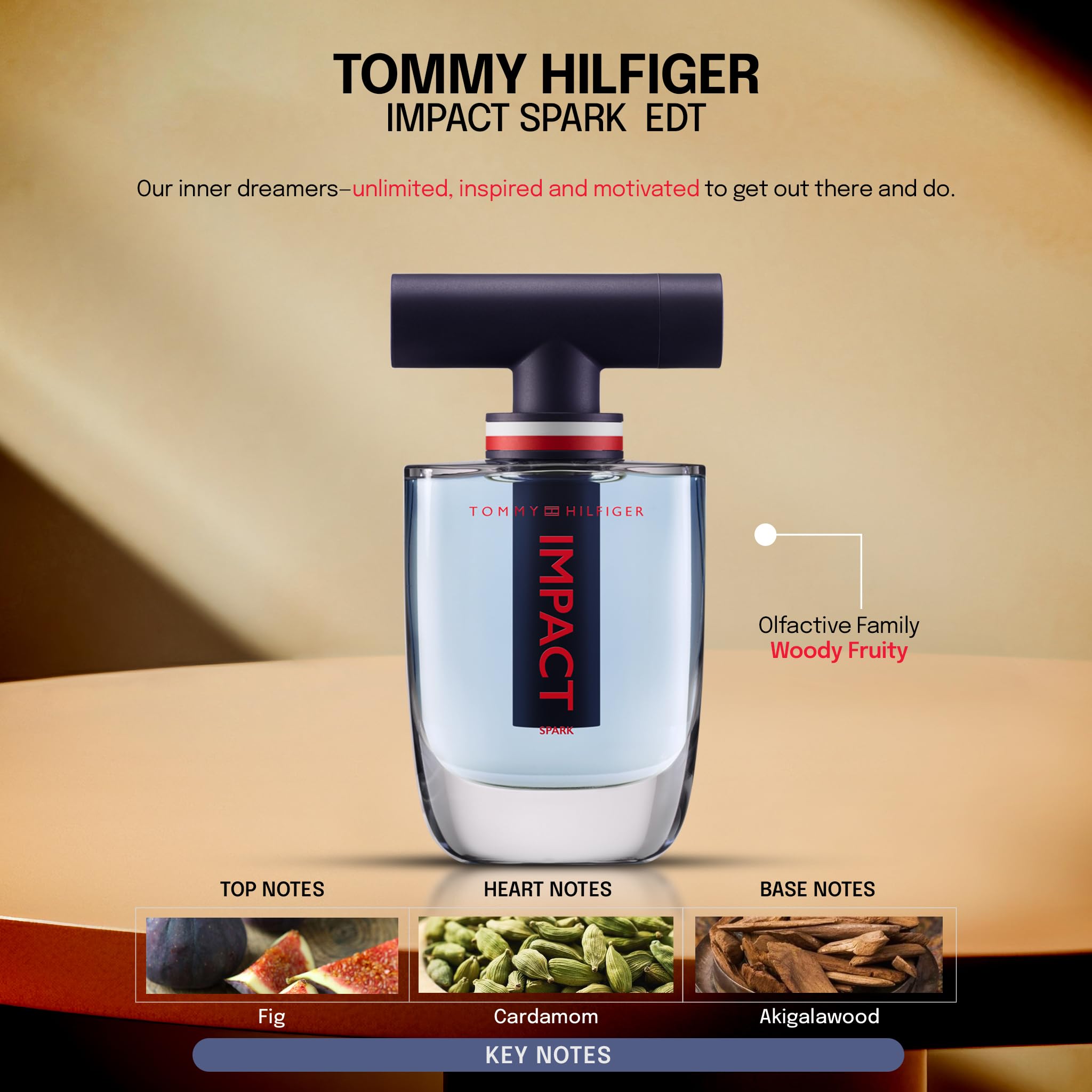 Tommy Hilfiger Impact Spark Eau De Toilette 100ml - Eau de Toilette at MyBeautyBoutique by Tommy Hilfiger