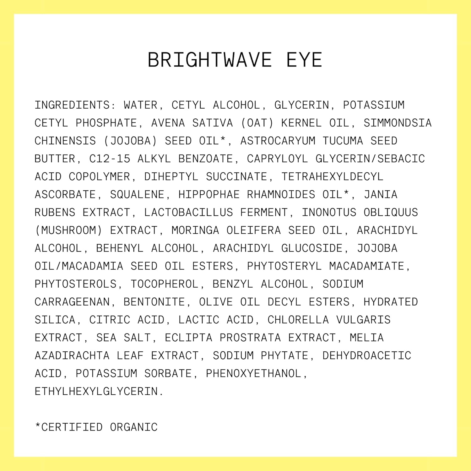 Kinship Brightwave Vitamin C Energizing + Brightening Eye Cream 15ml