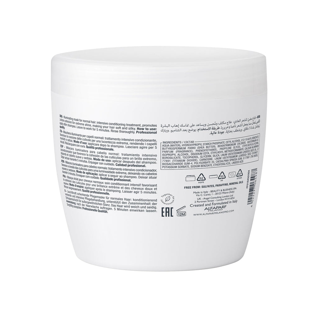 Alfaparf Semi Di Lino Diamond Normal Hair Illuminating Mask 500ml