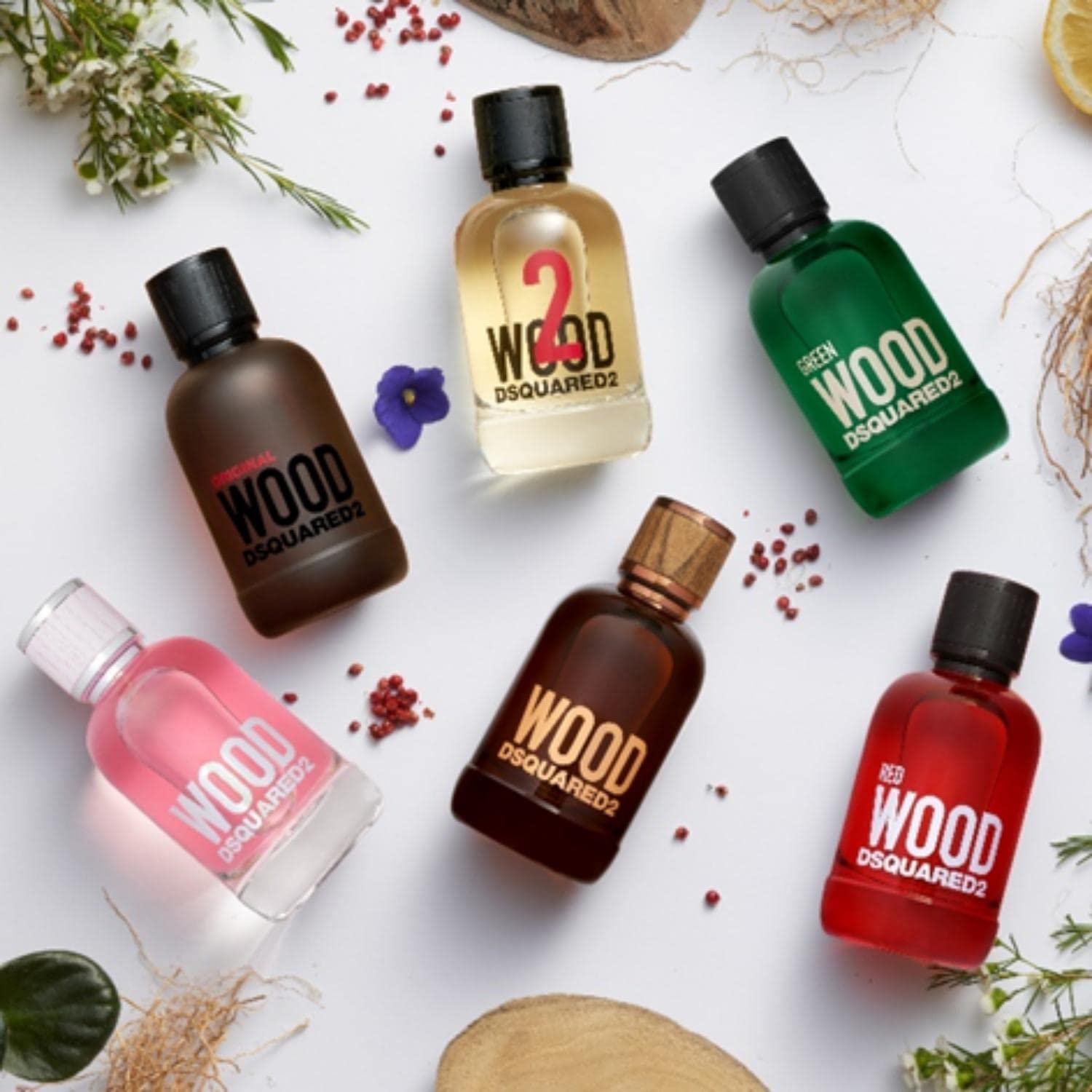 DSquared² 2 Wood Eau de Toilette 100ml Spray - Eau de Toilette at MyBeautyBoutique by DSQUARED2