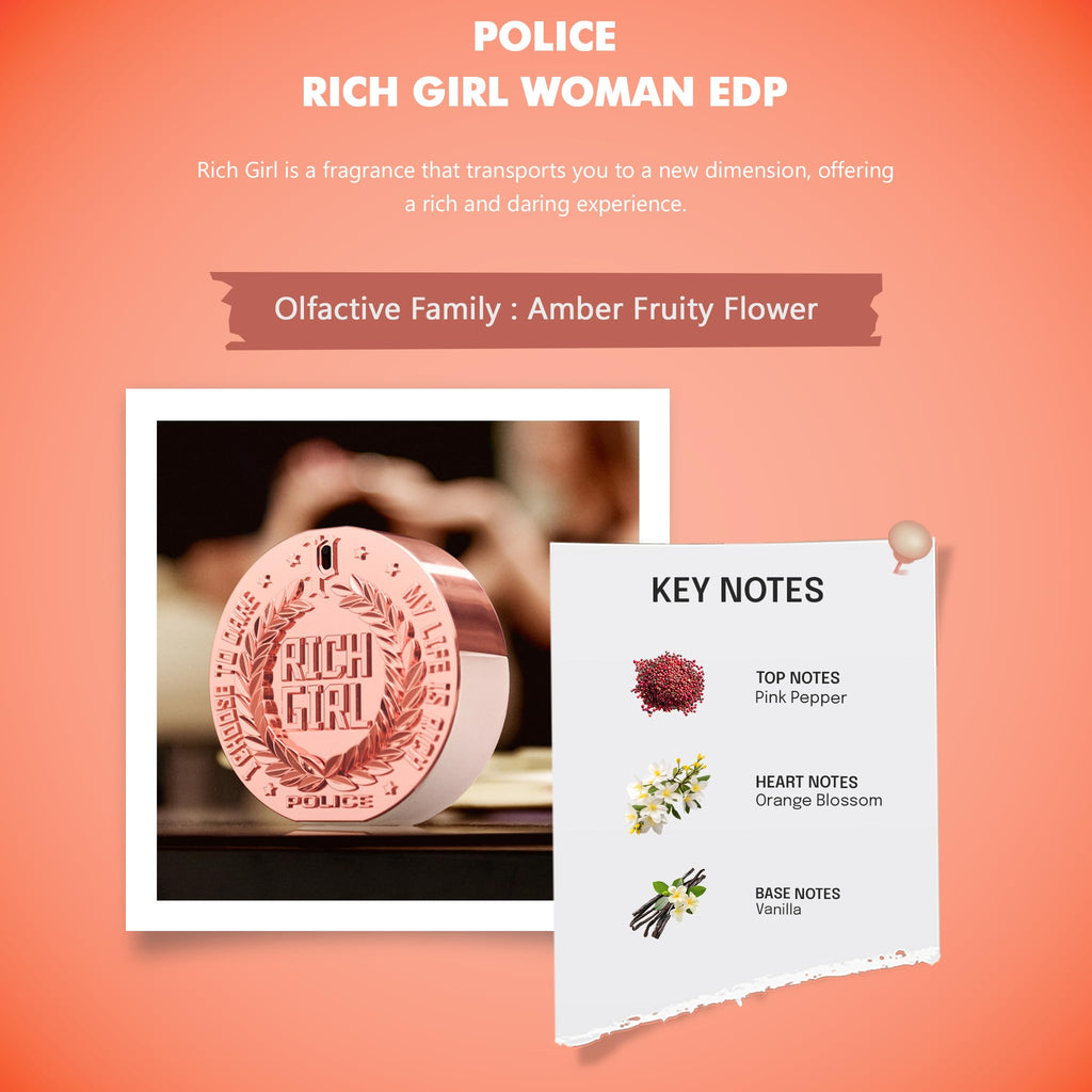 Police Rich Girl Eau de Toilette 30ml Spray