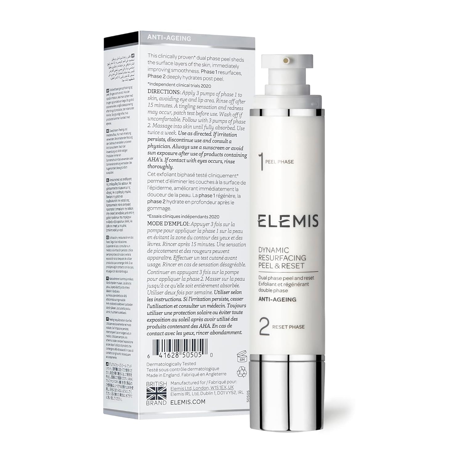 Elemis Dynamic Resurfacing Dual Phase Peel & Reset 30ml