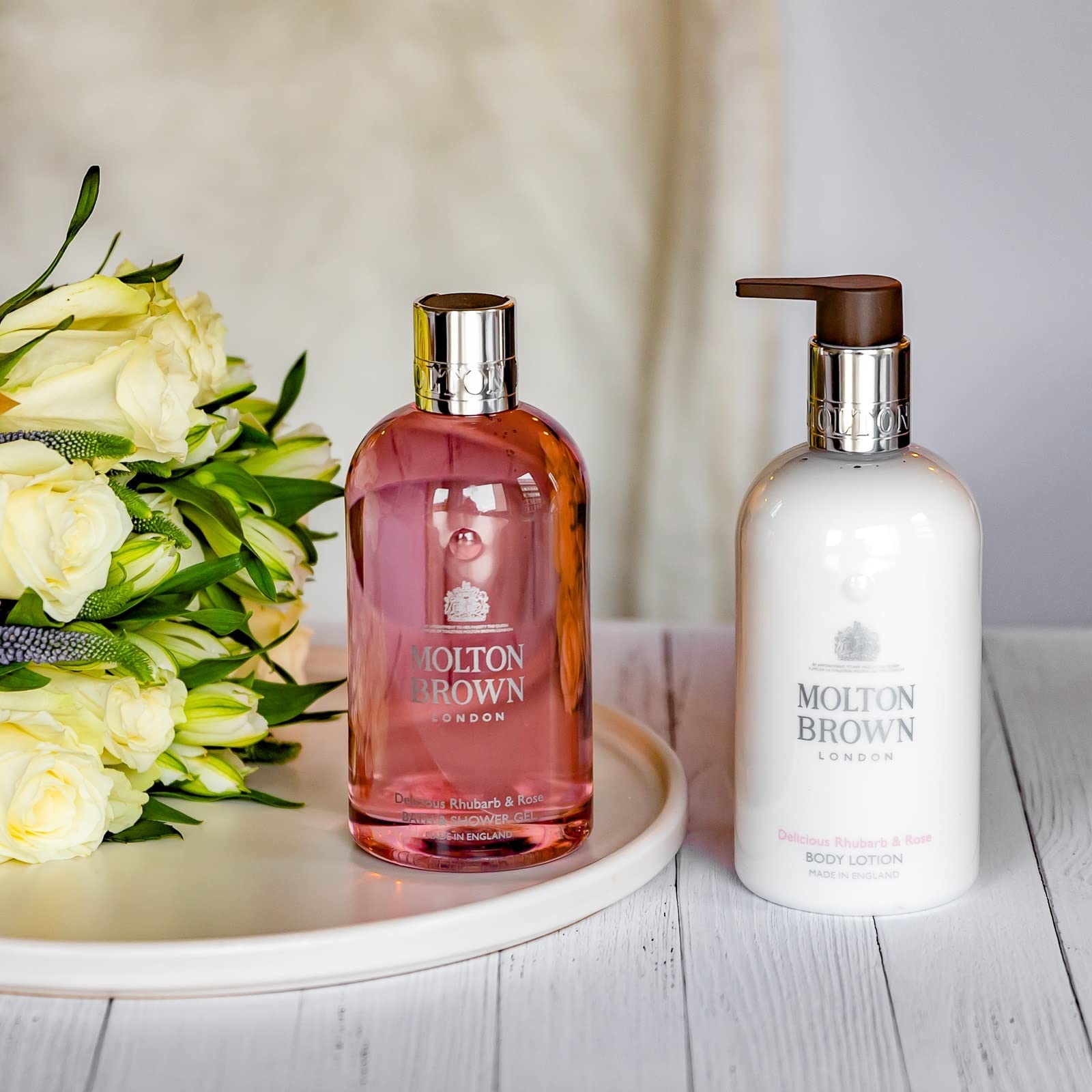 Molton Brown Delicious Rhubarb & Rose Body Lotion 300ml