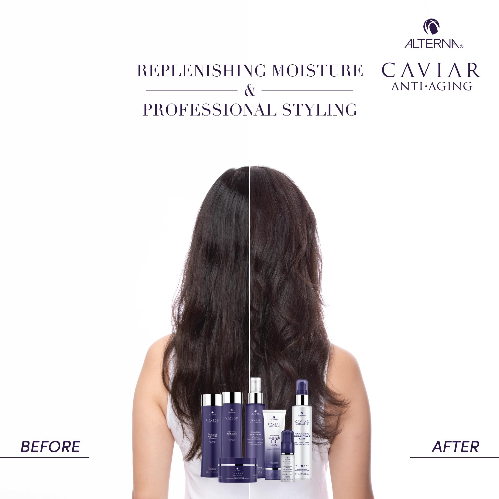 Alterna Anti-Aging Caviar Replenishing Moisture CC Correction Leave In Hair Cream 100ml