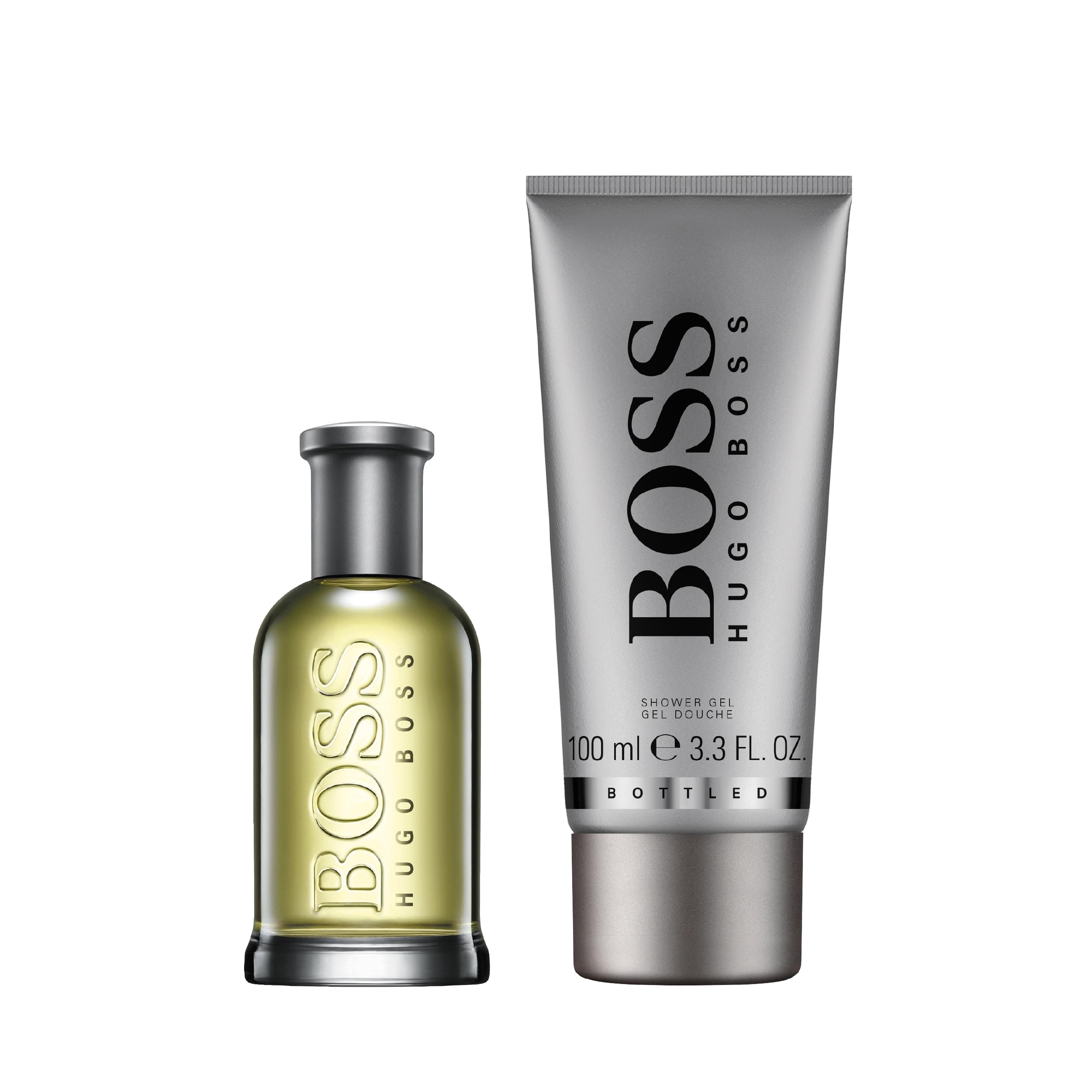 Boss Bottled EDT 50Ml +  Sg 100Ml Gs - Gift Set at MyBeautyBoutique by HUGO BOSS