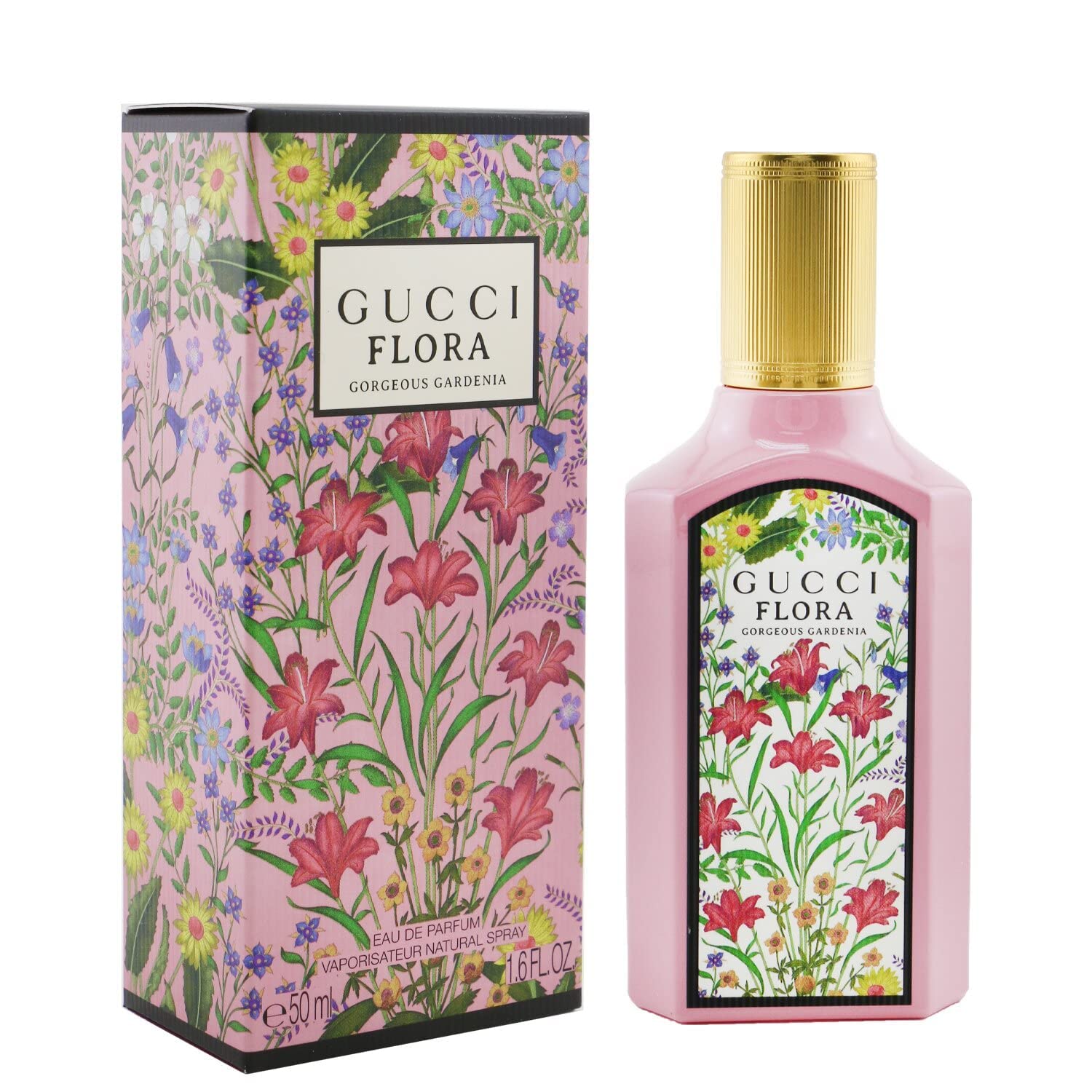 Gucci Flora Gorgeous Gardenia Eau de Parfum 50ml Spray - Eau de Parfum at MyBeautyBoutique by Gucci