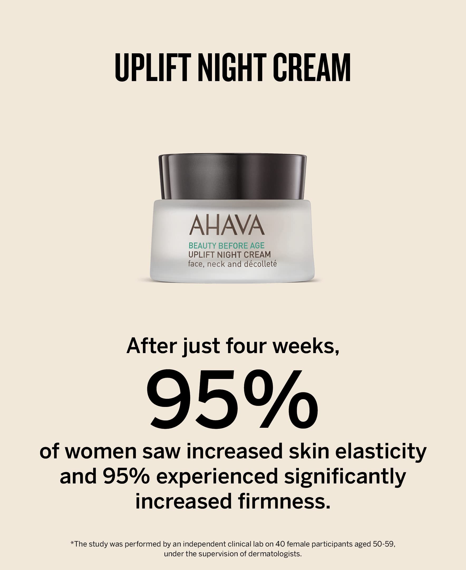 Ahava Beauty Before Age Uplift Night Cream 50ml 