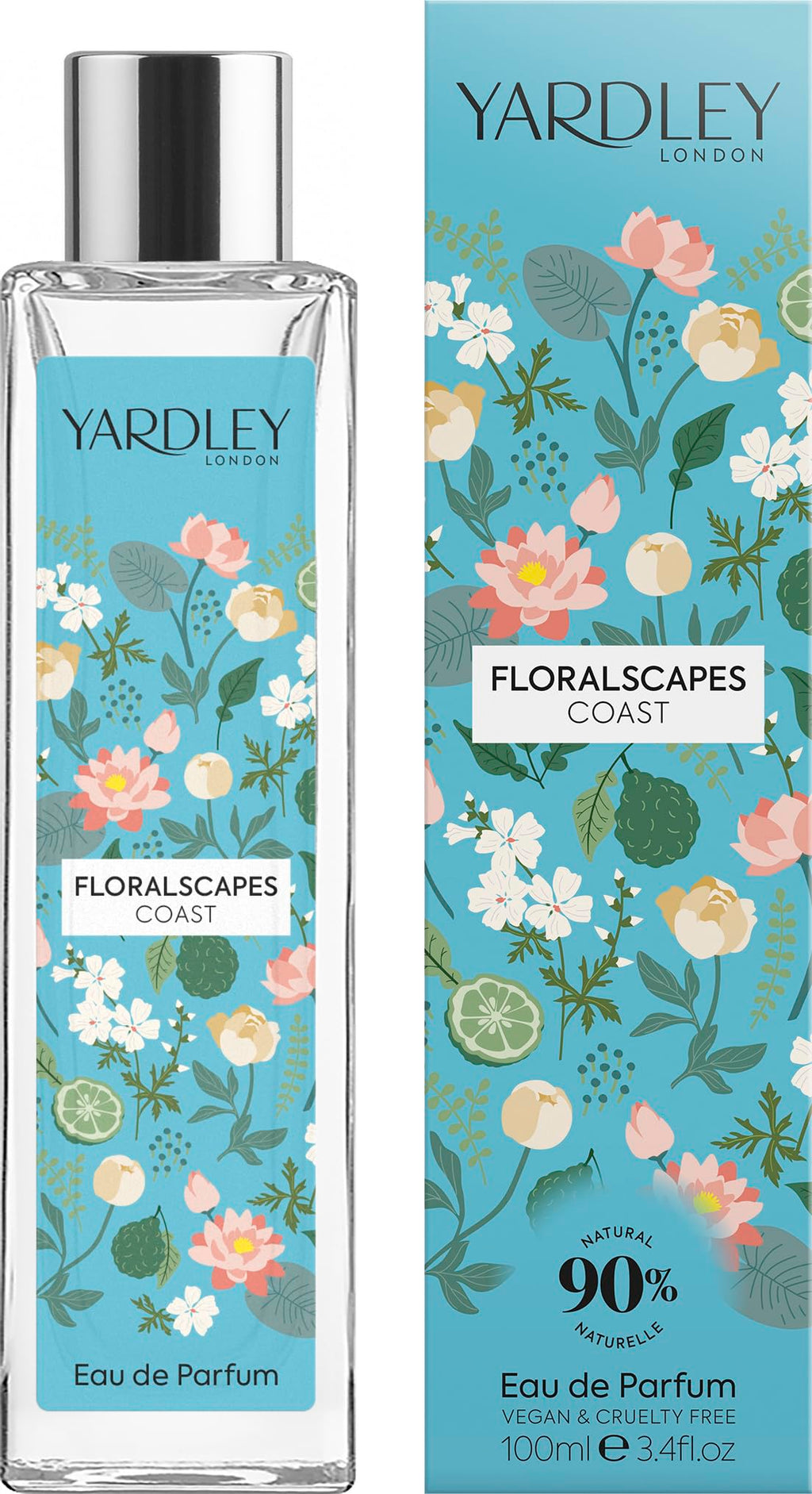 Yardley Floralscapes Coast Eau de Parfum 100ml Spray