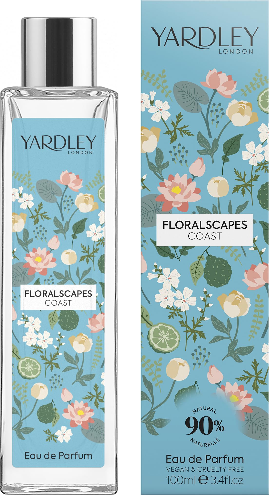 Yardley Floralscapes Coast Eau de Parfum 100ml Spray