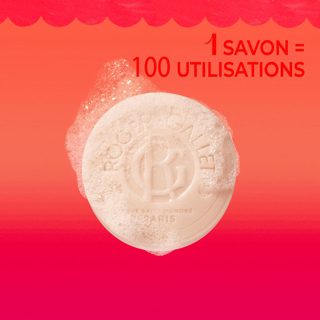 Roger & Gallet Gingembre Rouge Soap 3 x 100g