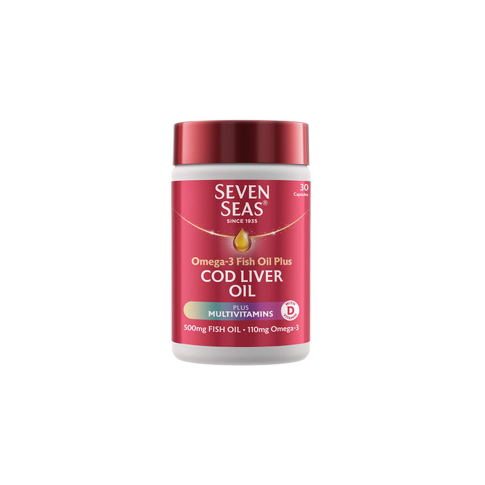 Seven Seas Cod Liver Oil And Multi-Vitamin Capsules