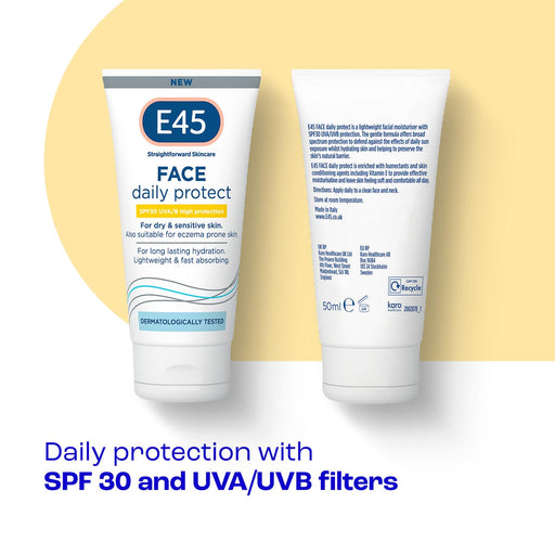 E45 Face Daily Protect SPF 30 UVA/B High Protection