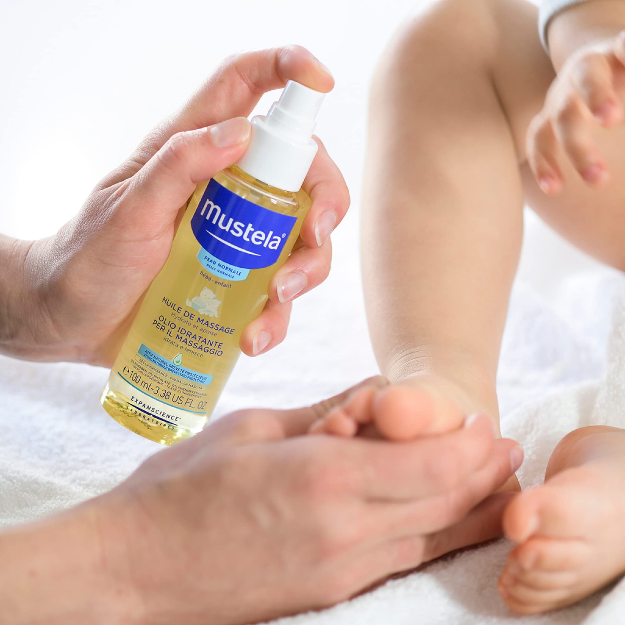Mustela Bébé -Enfant Baby Oil 100ml - Normal Skin