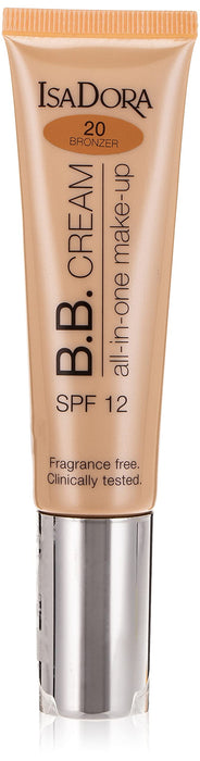 Isadora BB Cream 20 Bronzer SPF 12 All-In-One Make-Up 35ml