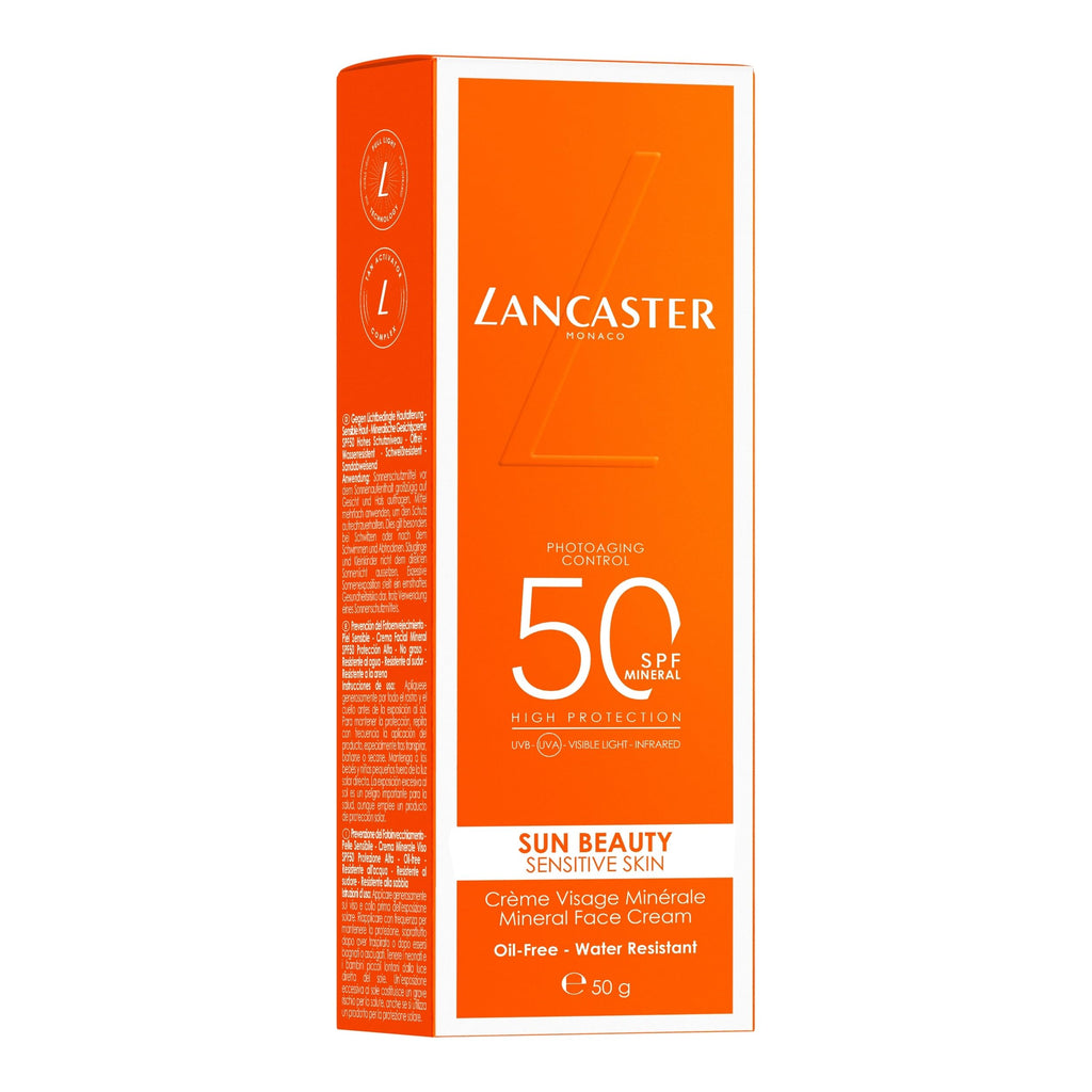 Lancaster Sun Beauty Mineral Face Cream SPF50 - 50ml Sunscreen