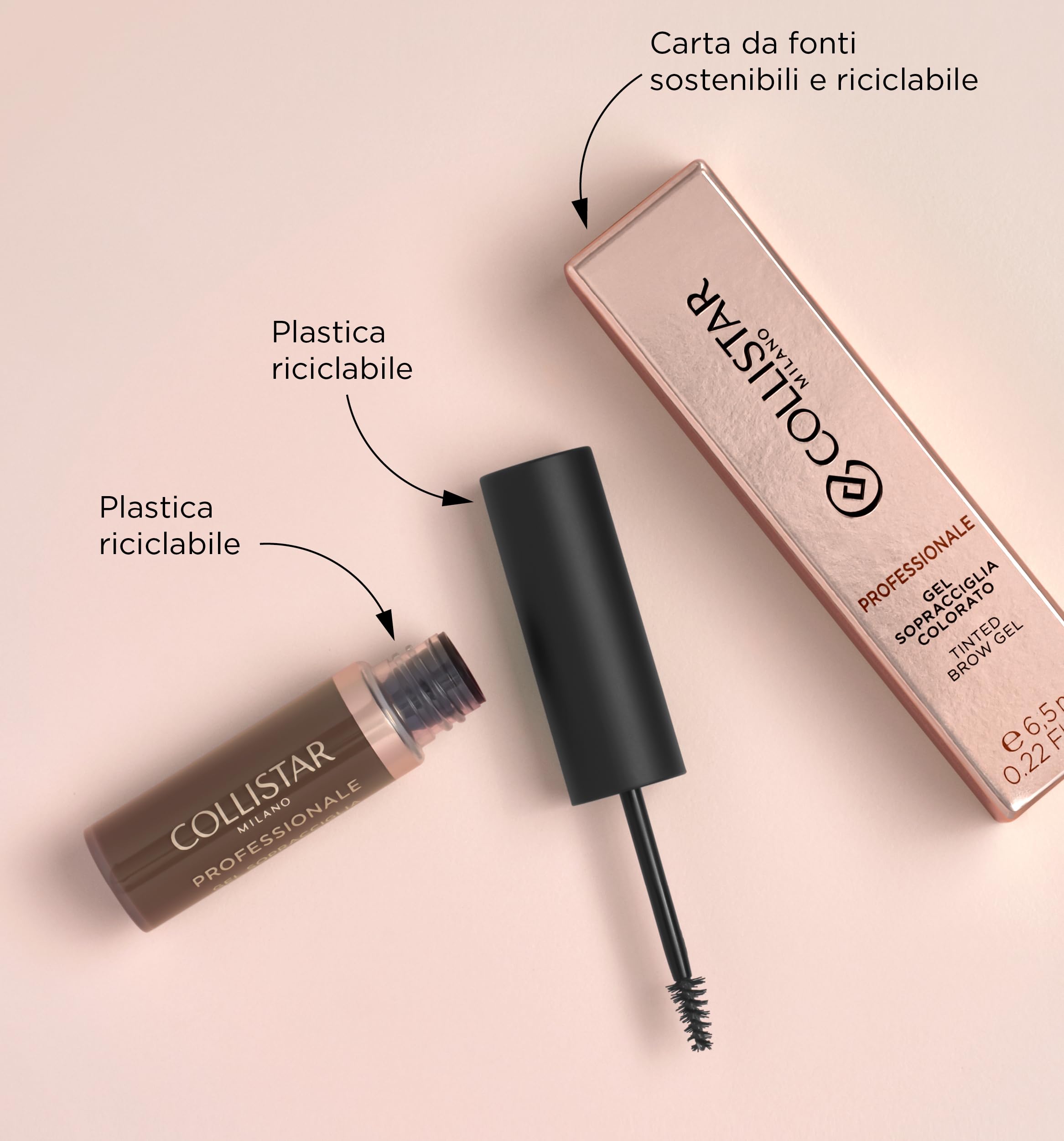 Collistar Colorado Tinted Eyebrow Gel 6.5ml - 1 Biondo