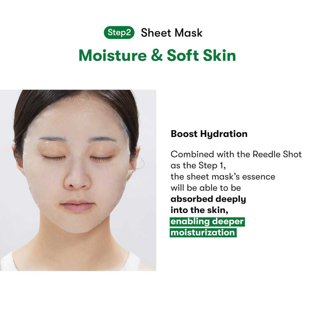 VT Cosmetics Reedle Shot 700 2-Step Face Mask - 1 Face Mask (25g)
