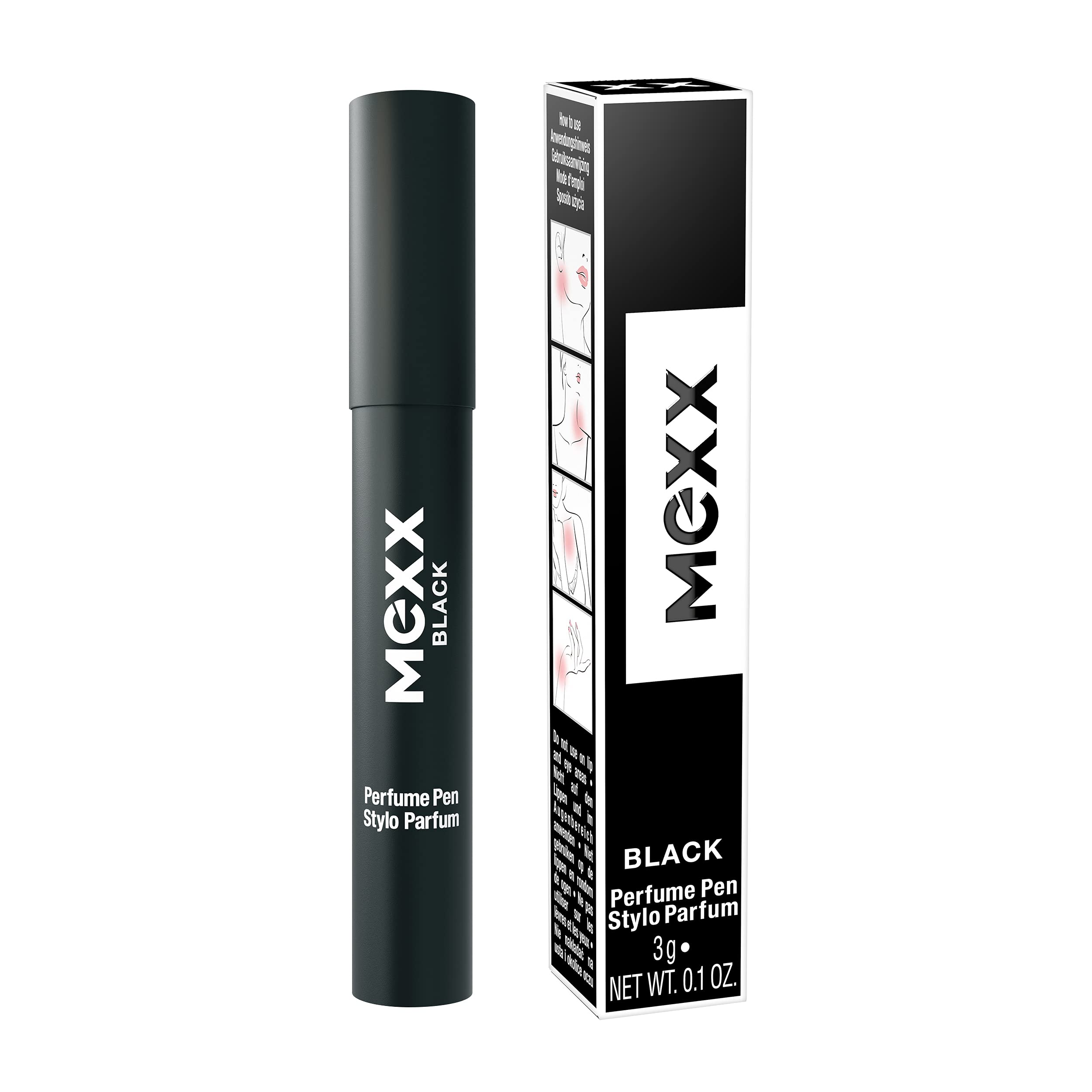 Mexx Black Woman Perfume Pen 3g