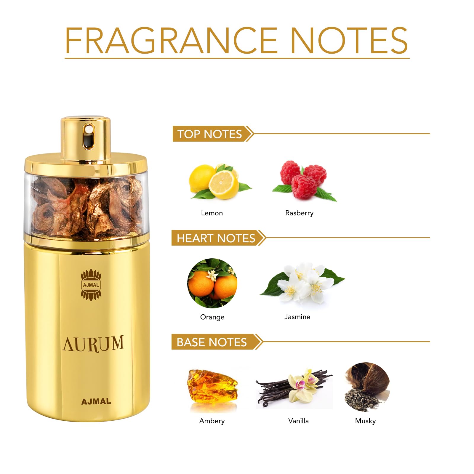 Ajmal Aurum Eau de Parfum 75ml Spray