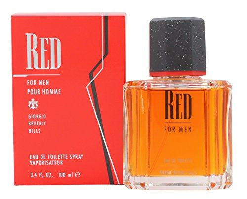 Giorgio Beverly Hills Red Eau De Toilette 100ml Spray - Fragrance at MyBeautyBoutique by Giorgio Beverly Hills