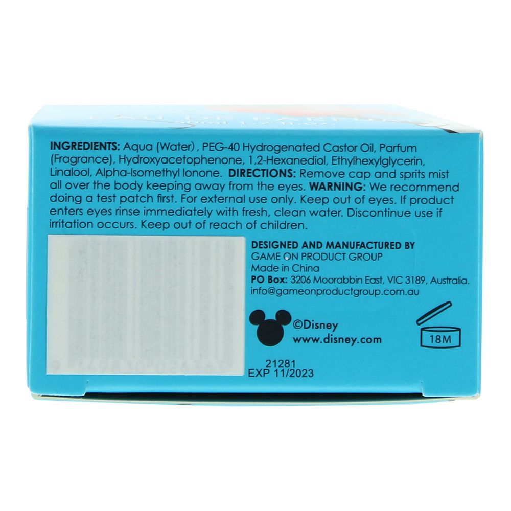 Disney Mickey Mouse I Love You Eau de Parfum Spray 50ml - Perfume & Cologne at MyBeautyBoutique by Disney