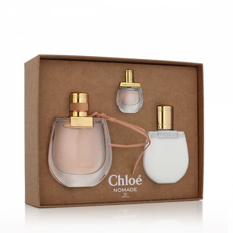 Chloé Christmas Nomade Eau de Parfum Spray 75ml Gift Set + 5ML +100ML BL - Perfume & Cologne at MyBeautyBoutique by Chloé