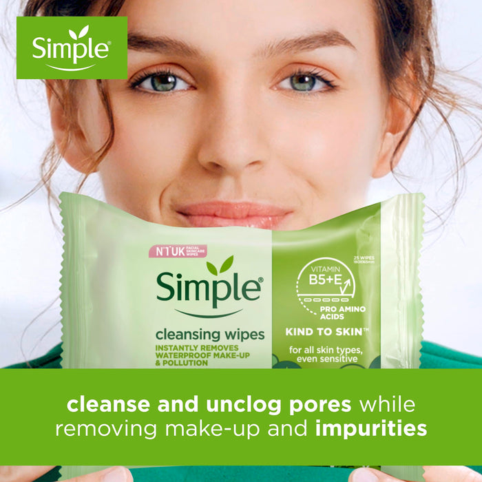 Simple Facial Wipes Cleansing