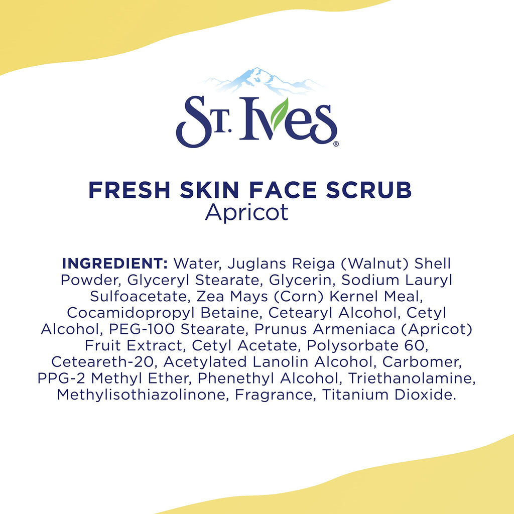 St. Ives Fresh Skin Invigorating Apricot Face Scrub 150ml