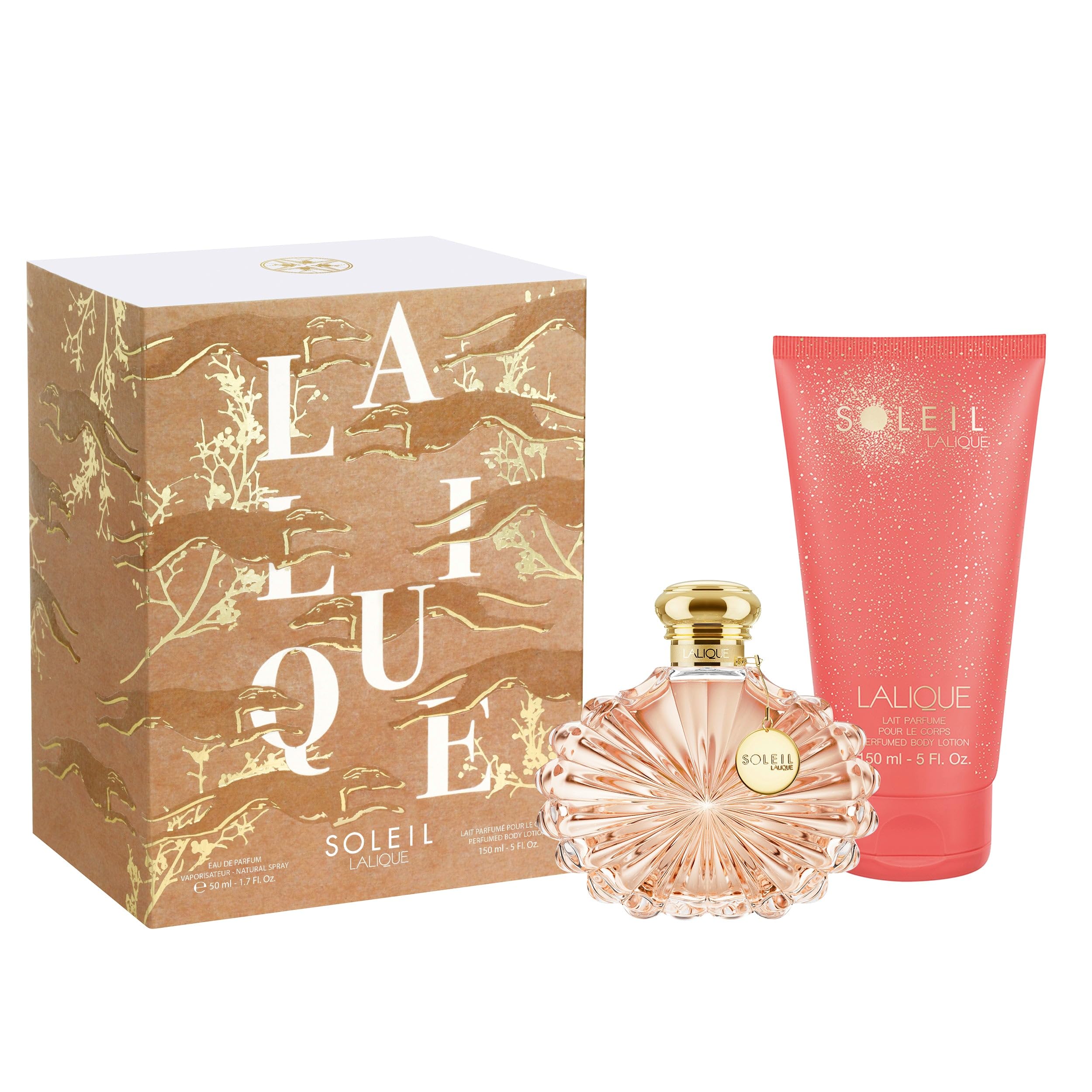 Lalique Soleil Gift Set 50ml EDP + 150ml Body Lotion