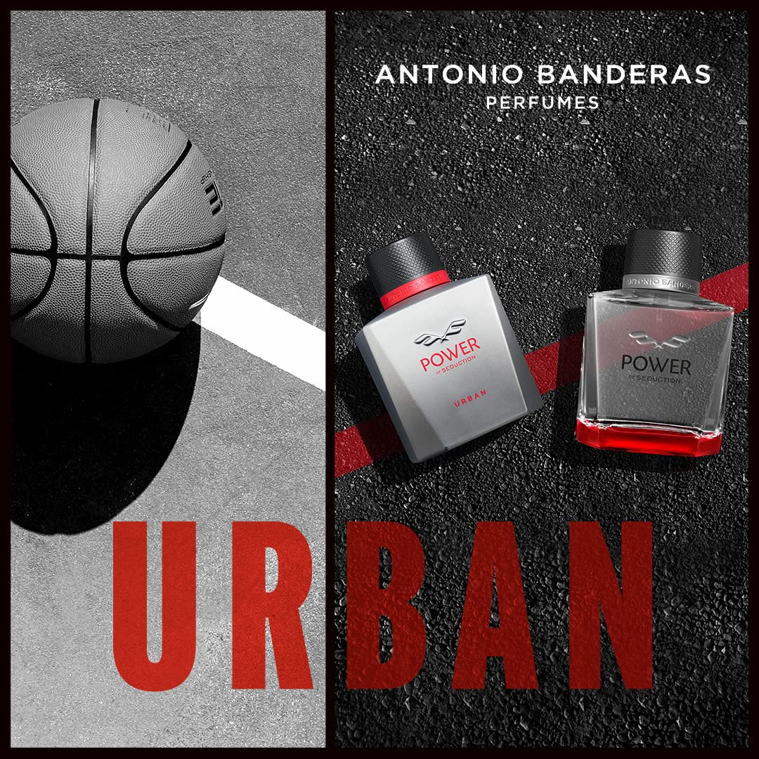Antonio Banderas Power of Seduction Urban Eau de Toilette 100ml Spray - For Him at MyBeautyBoutique by Antonio Banderas