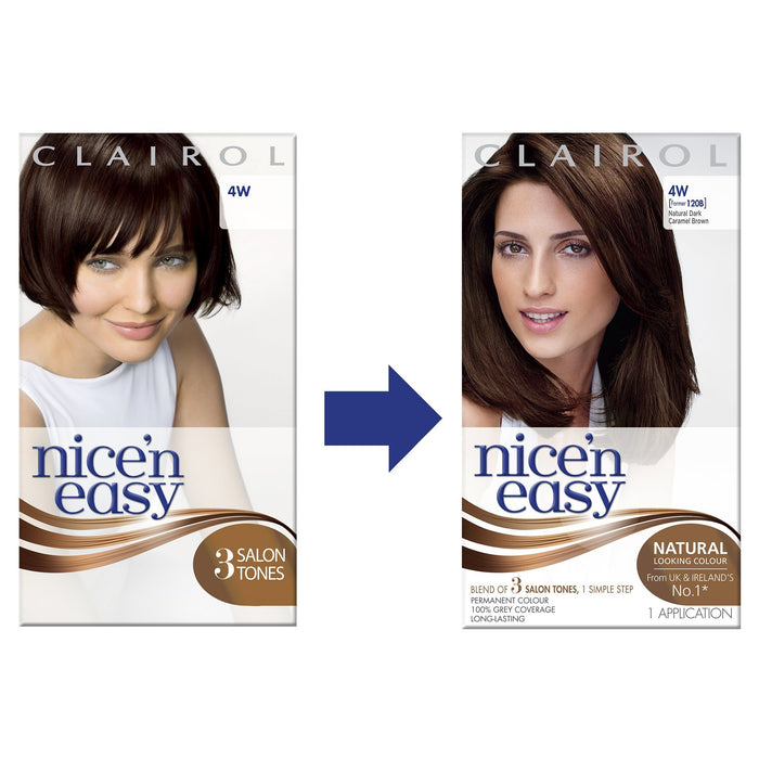 Nice & Easy Care Colour Dark Mocha Brown 4W