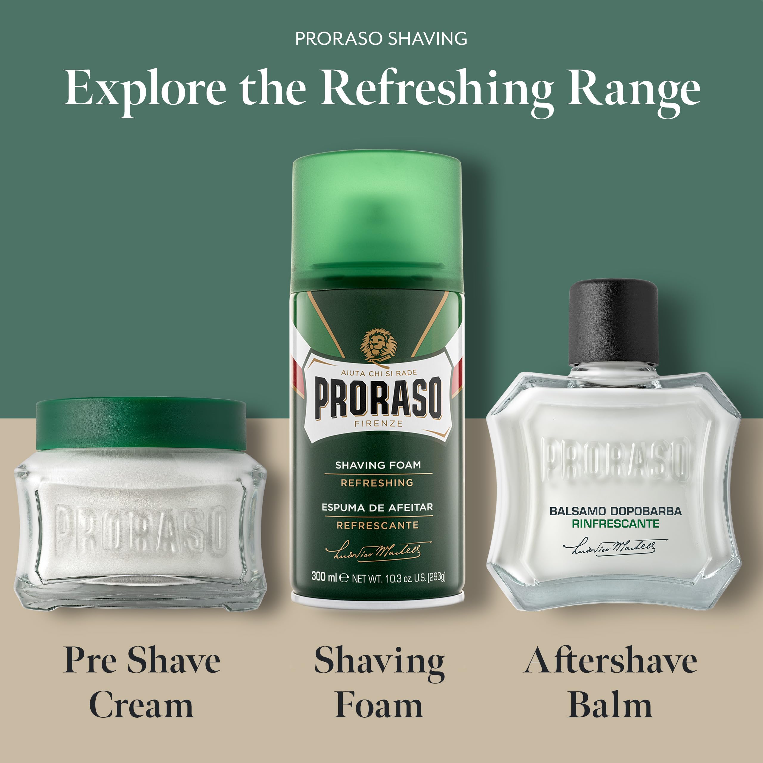 Proraso Pre-Shave Cream Eucalyptus & Menthol 100g