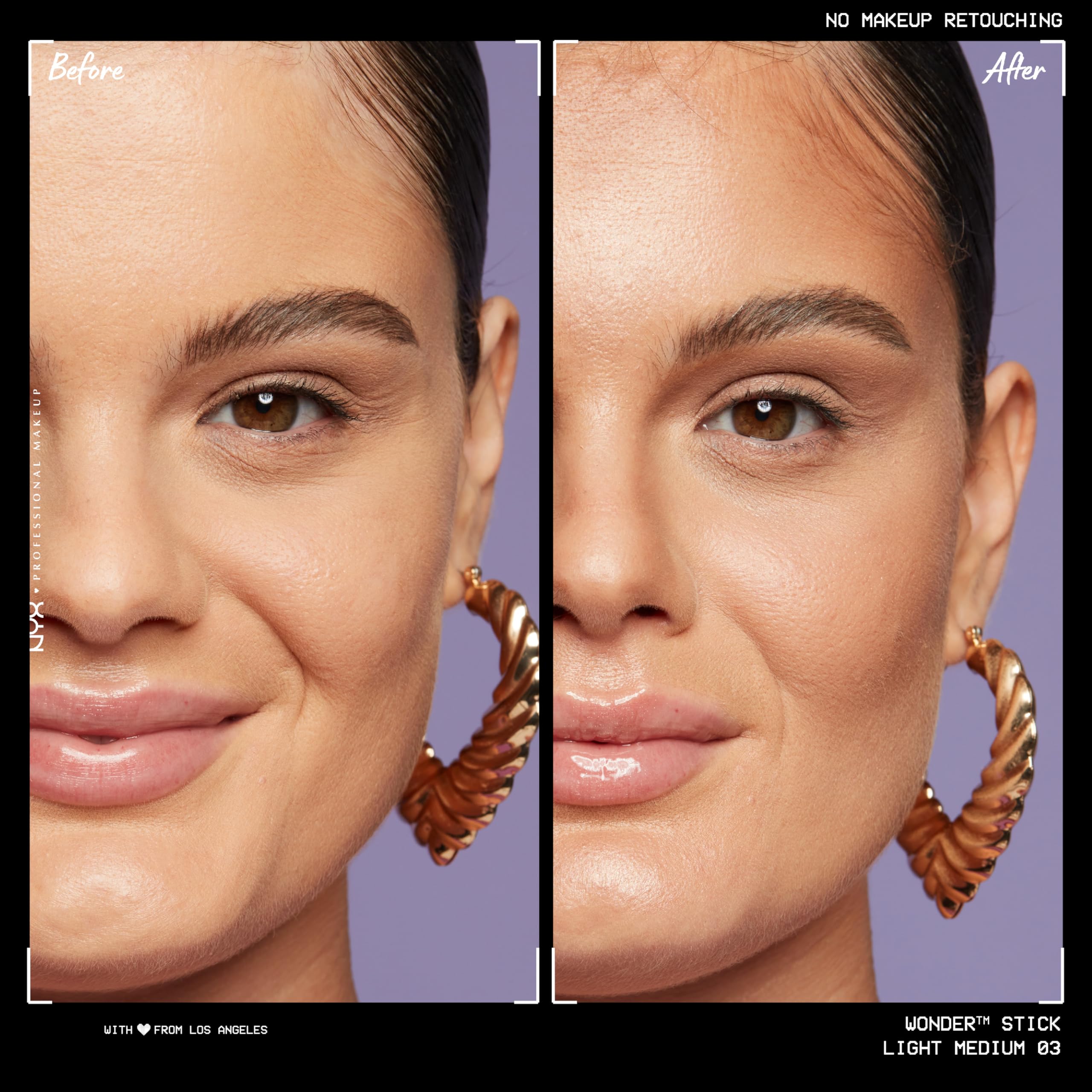 NYX Wonderstick Dual Ended Face Shaping Stick 8g - 03 Light Medium