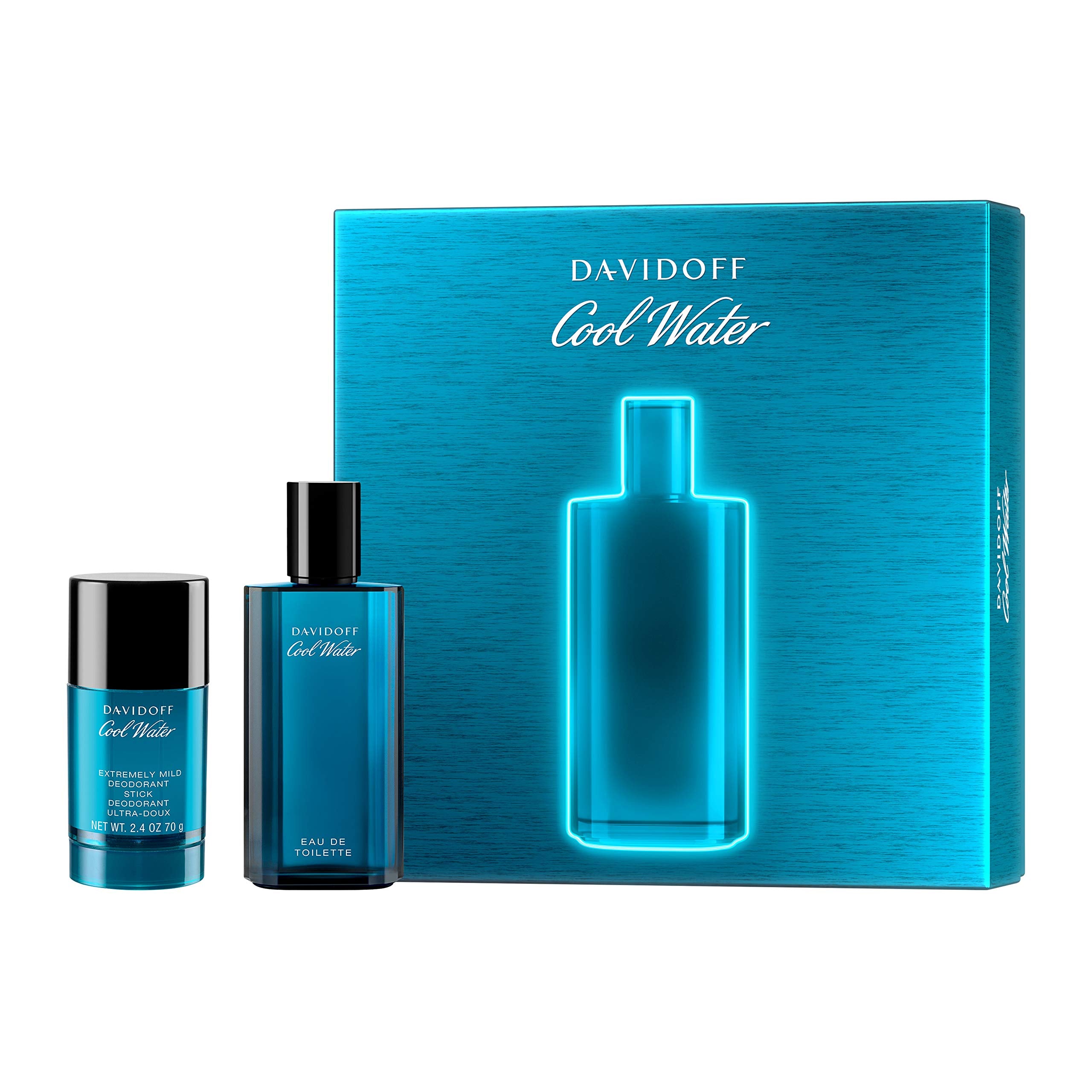 Davidoff Cool Water Gift Set 75ml EDT + 70g Deodorant Stick